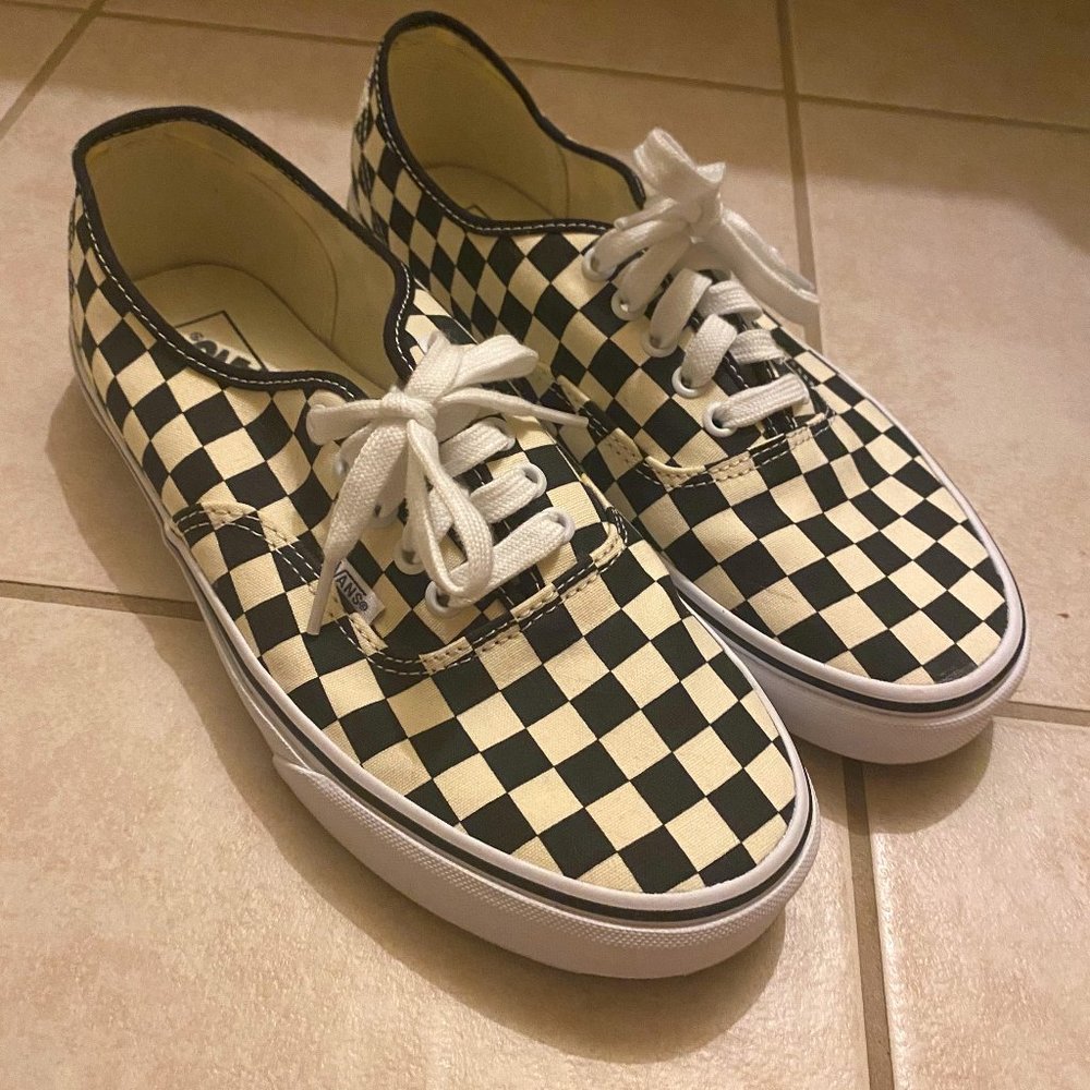 VANS GOLDEN COAST AUTHENTIC 10 US MENS CHECKER